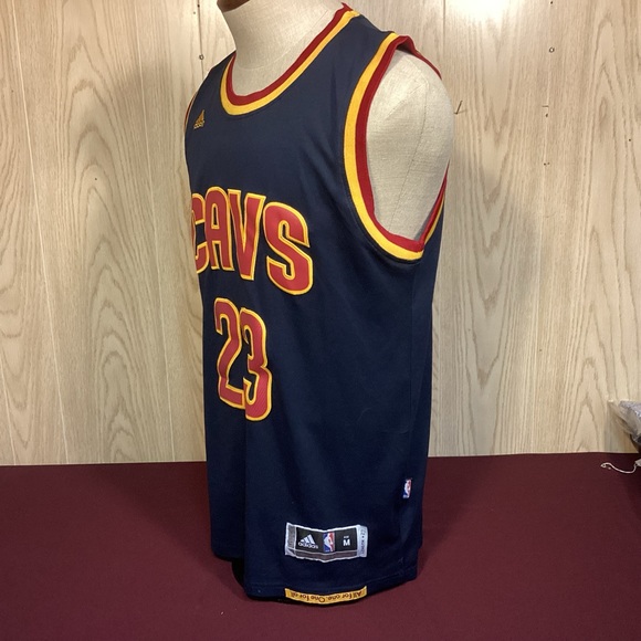 Adidas Cleveland Cavaliers LeBron James basketball Jersey mens size medium - Picture 5 of 9